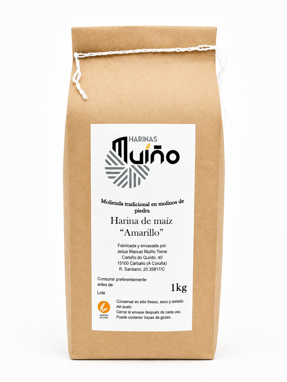 Harina de maíz Amarillo 1kg