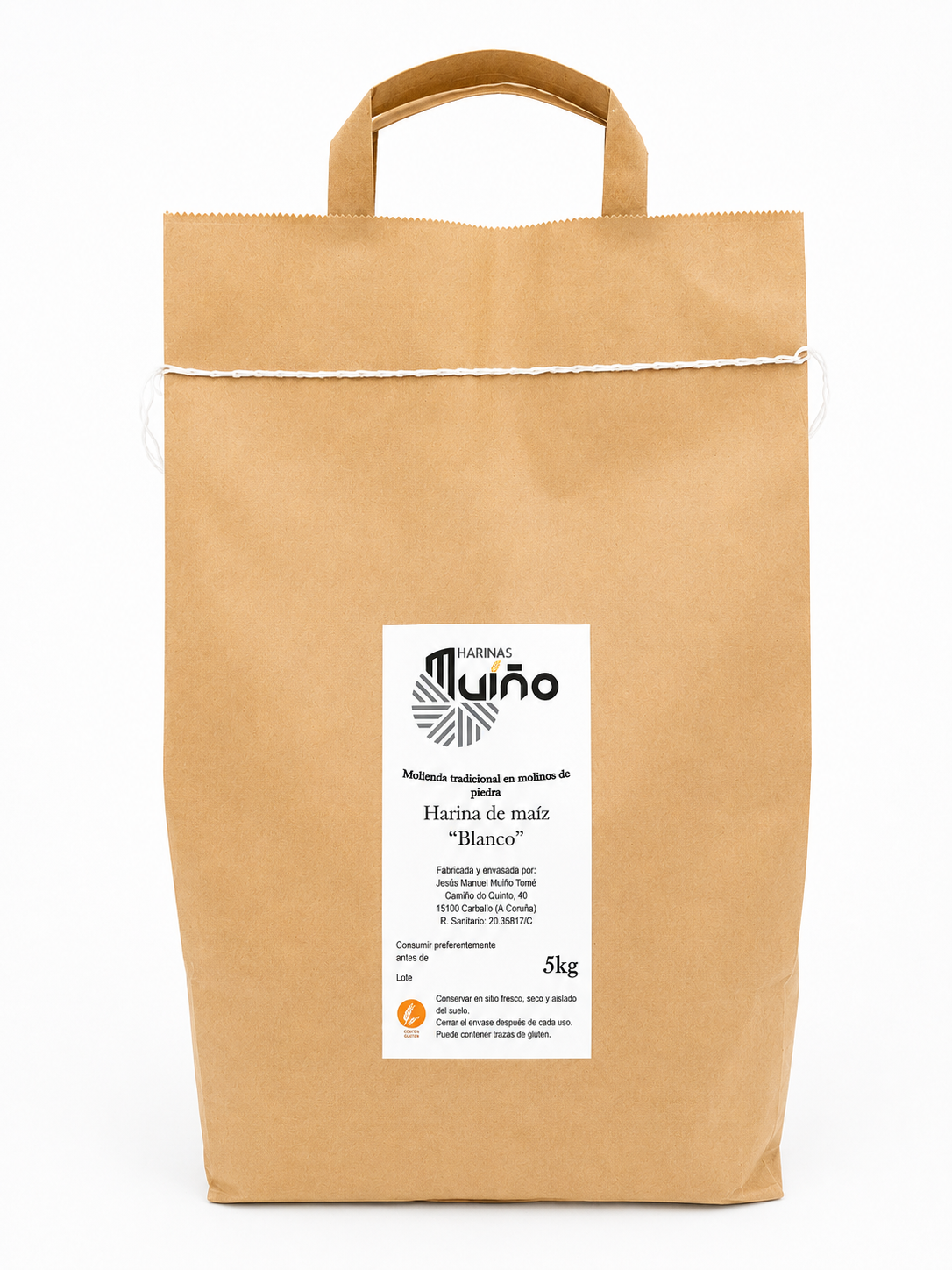 Harina de maíz Blanco 5kg