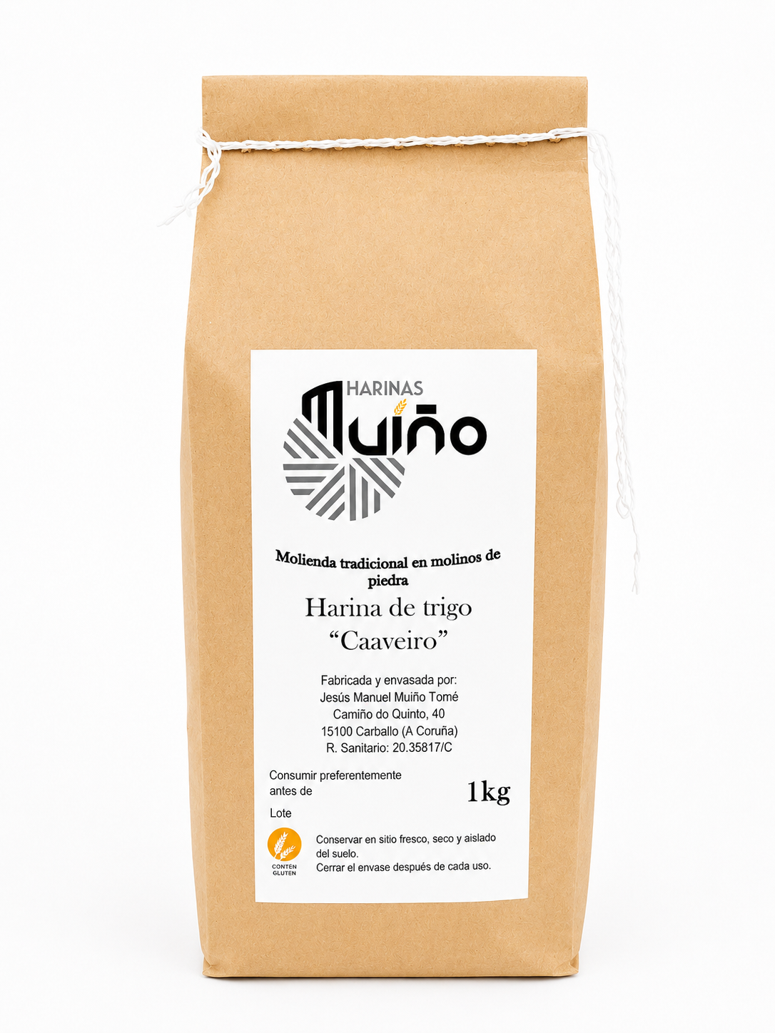 Harina de trigo Caaveiro 1kg