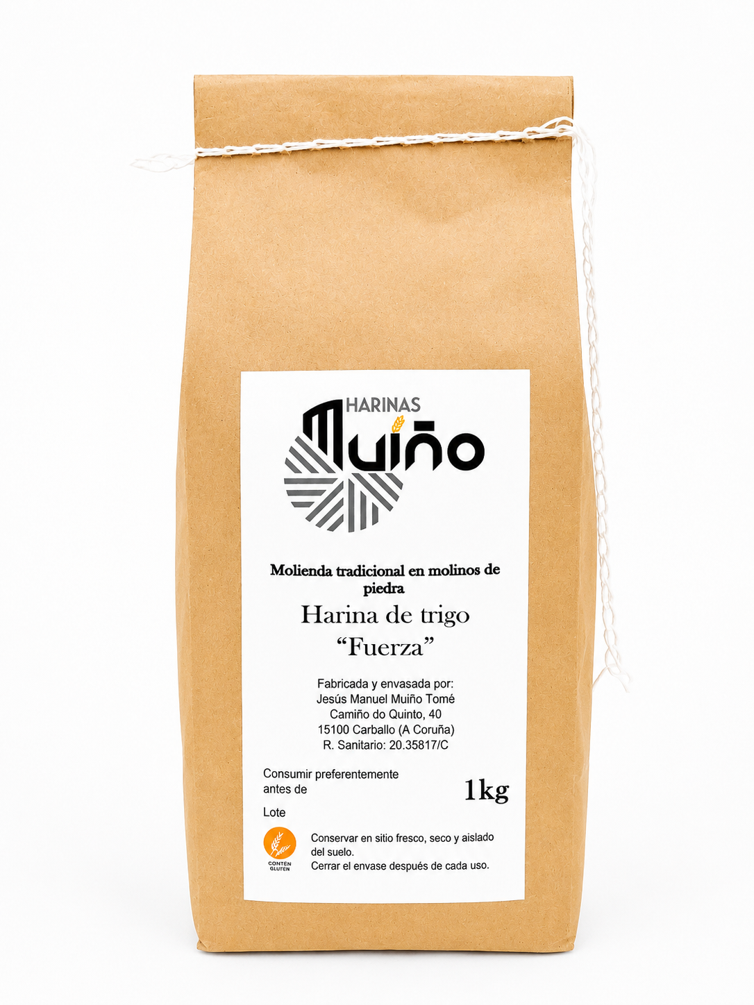 Harina de trigo Fuerza 1kg